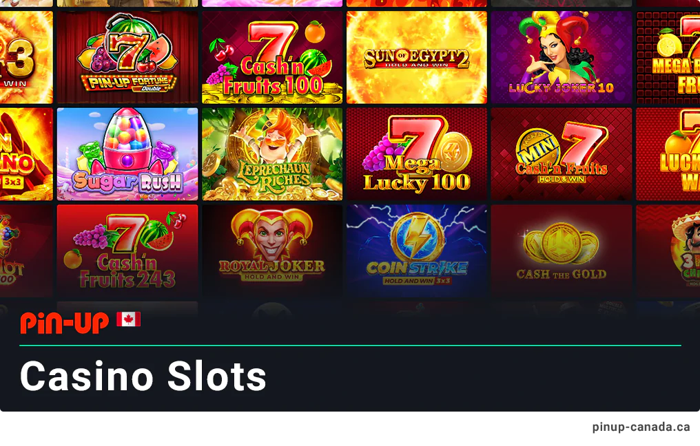 Pin Up Casino offers more than 5000 casino slots to play