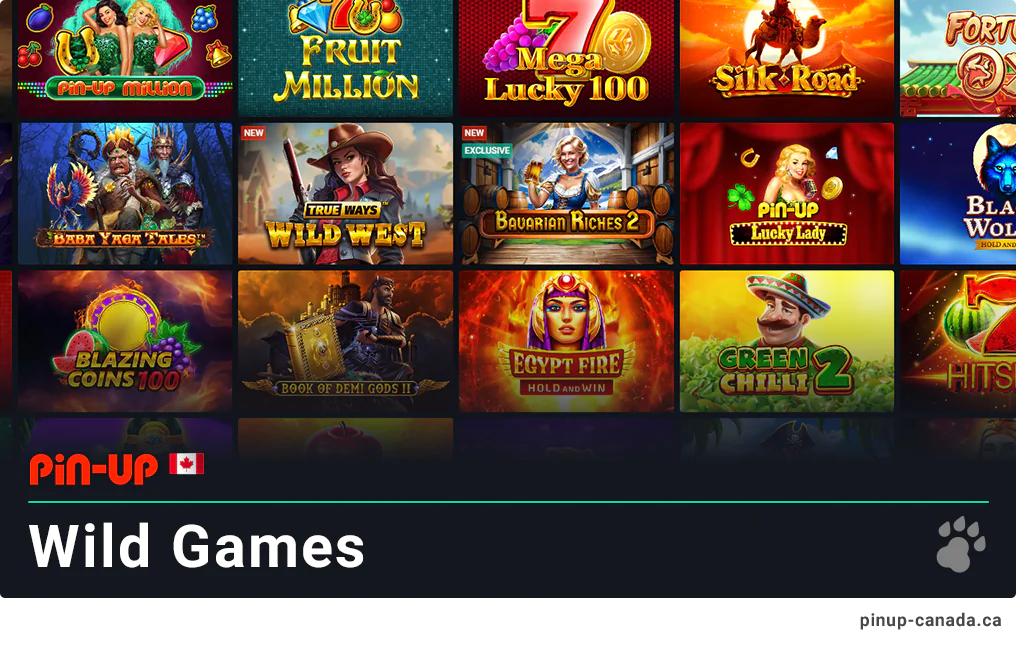 Wild Slots - Casino Slots With Wild Symbols - Pin Up Canada