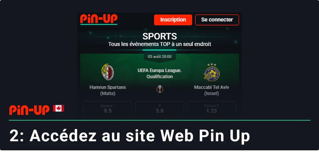 Rendez-vous sur le site officiel de Pin Up pour installer l'application Android