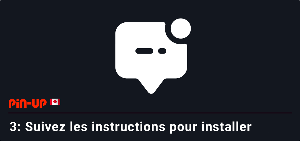 Suivez les instructions pour installer Pin Up pour iOS