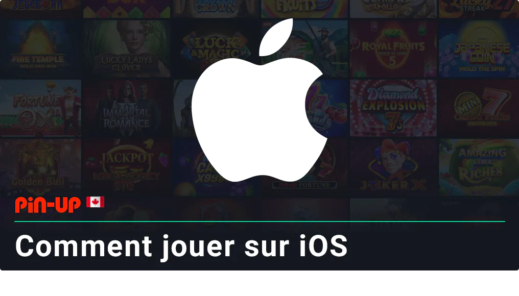 Instructions étape par étape - comment jouer aux jeux Pin Up Casino sur iPhone (iOS)