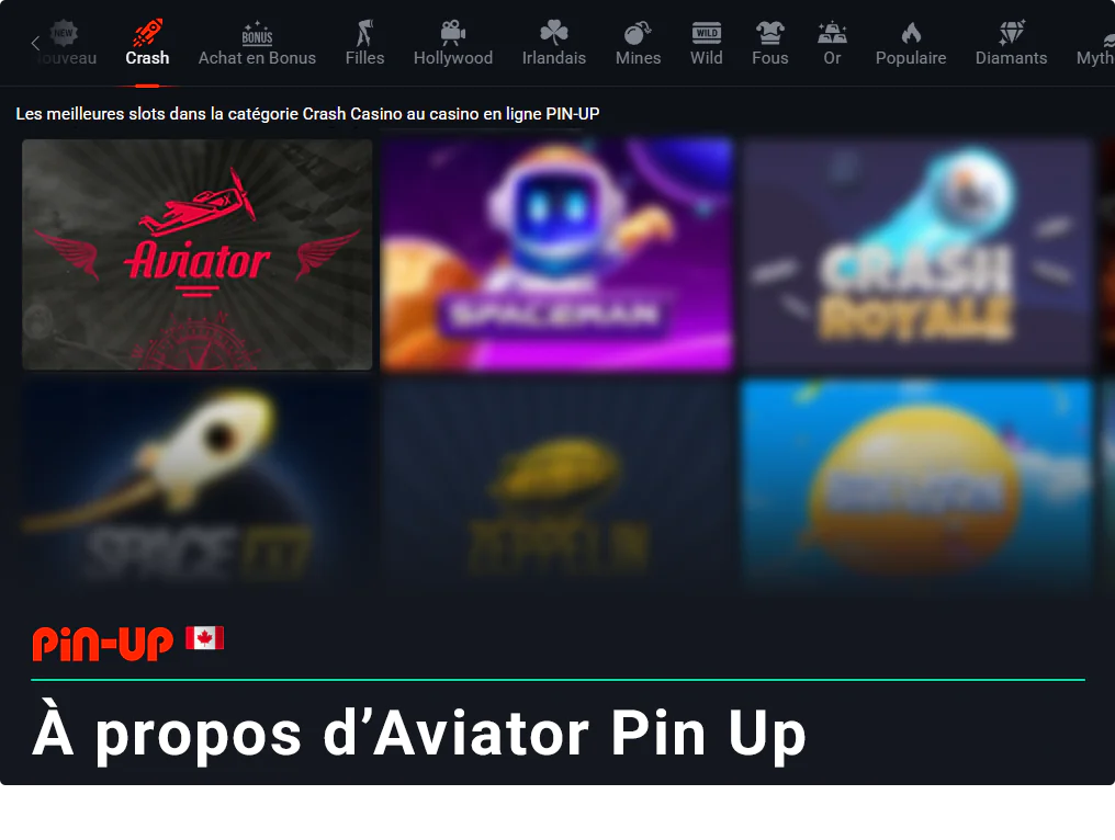 General information about Pin Up Aviator
