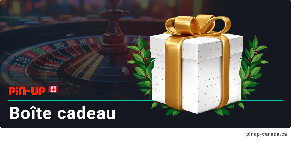 Recevez un coffret cadeau dans le cadre du programme de fidélité du casino Pin Up