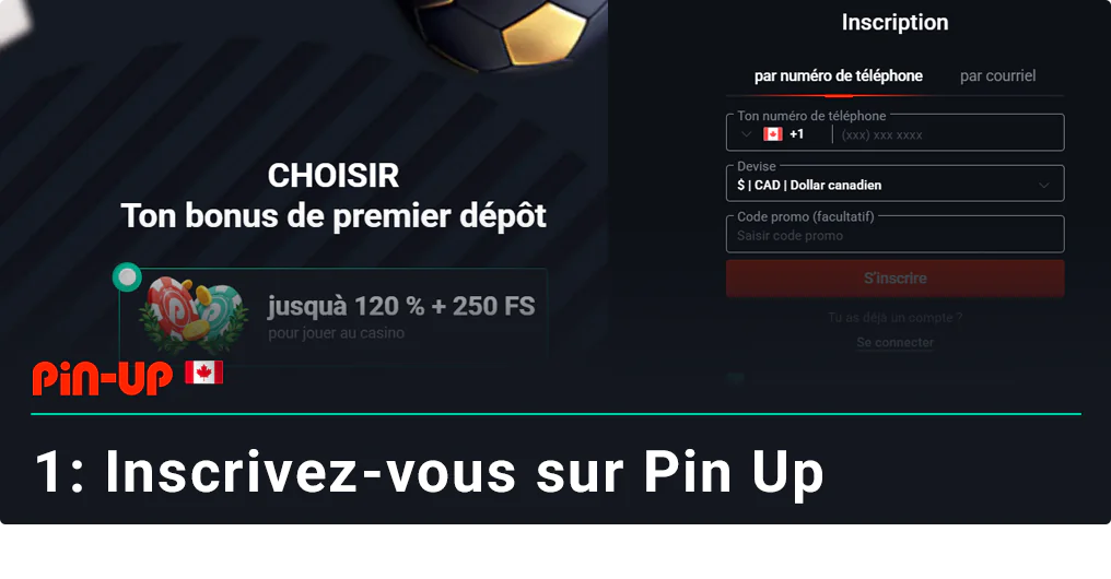 Inscrivez-vous sur le site web Pin Up pour commencer à gagner des bonus.