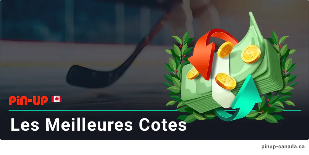 Bonus Top Cotes - Pin Up Casino Canada