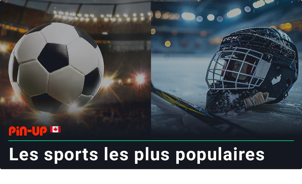 Pin Up propose plus de 40 disciplines sportives sur lesquelles parier, notamment le football, le hockey, le volleyball et le basketball.
