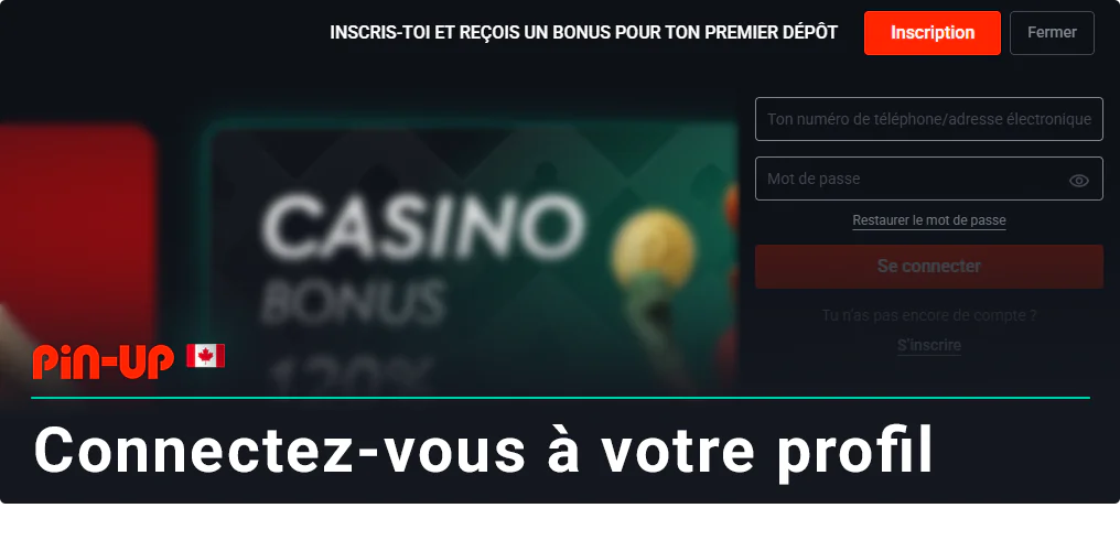 Comment s'inscrire sur Pin Up - Instructions complètes