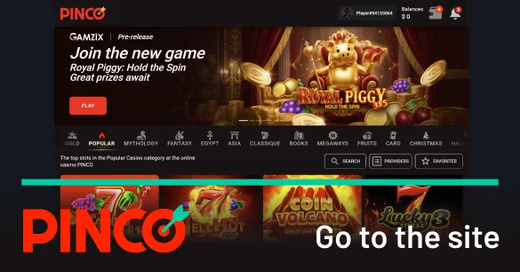 Go to Pinco Official Website to install Android App