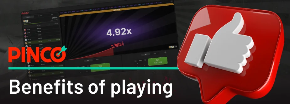 Pinco provides registered gamblers from Canada