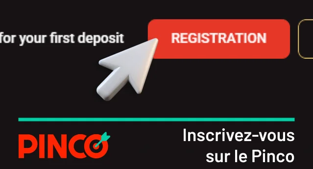 Vous inscrire sur le site officiel Pinco