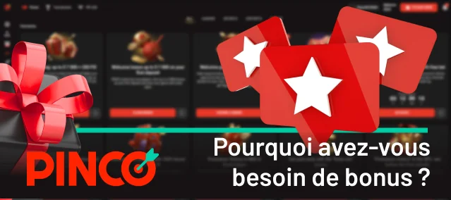 Pourquoi avez-vous besoin de promotions pour Pinco Casino et Betting