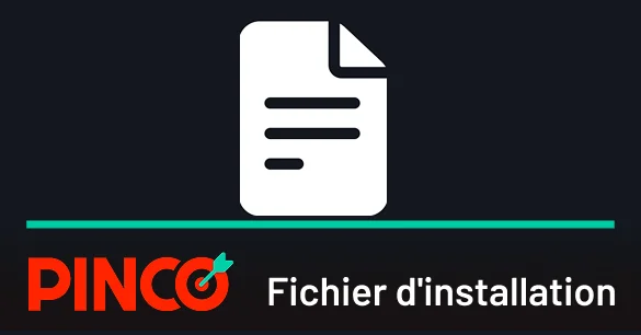 Pinco le fichier d’installation sur votre iPhone