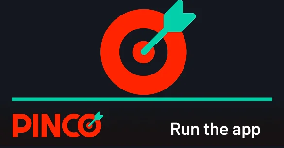 Run the Pinco app