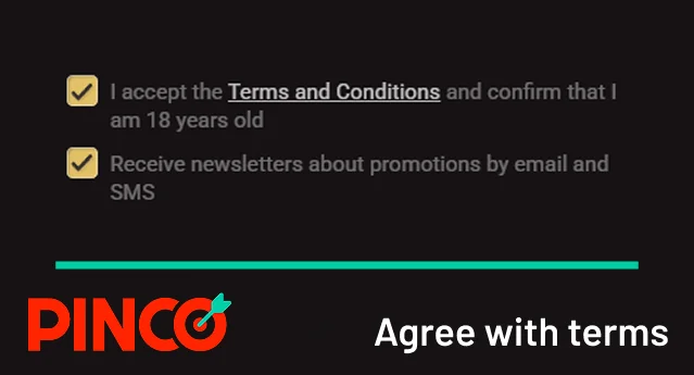 Agree with the Pinco terms