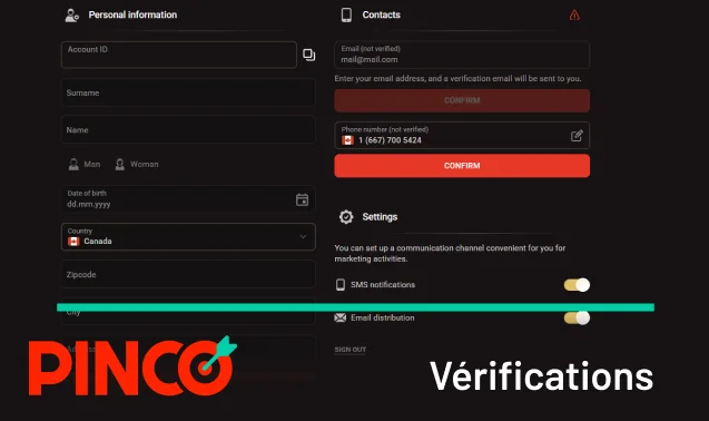 Le Pinco casino soutient la politique KYC