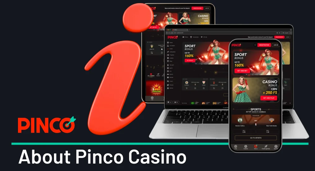 Pinco is a trusted casino and betting service for Canadians