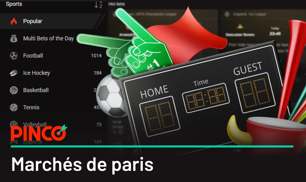 Les marchés de paris Pinco Canada sont très variés