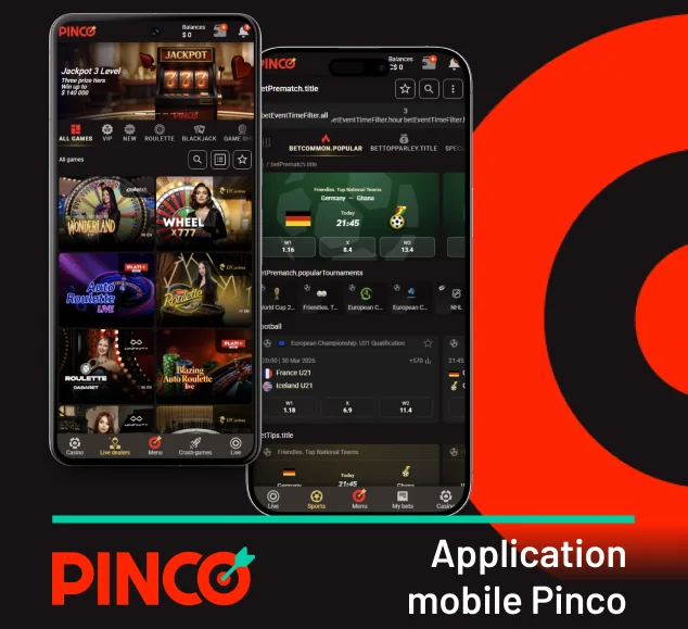 À propos de l'application mobile Pinco Canada pour iOS et Android