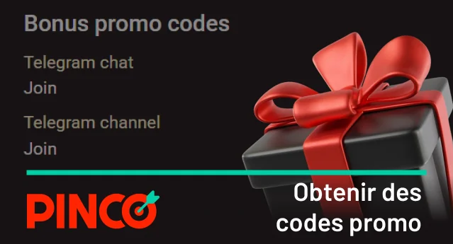 Le code promo Pinco se trouve sur la page « Promotions »