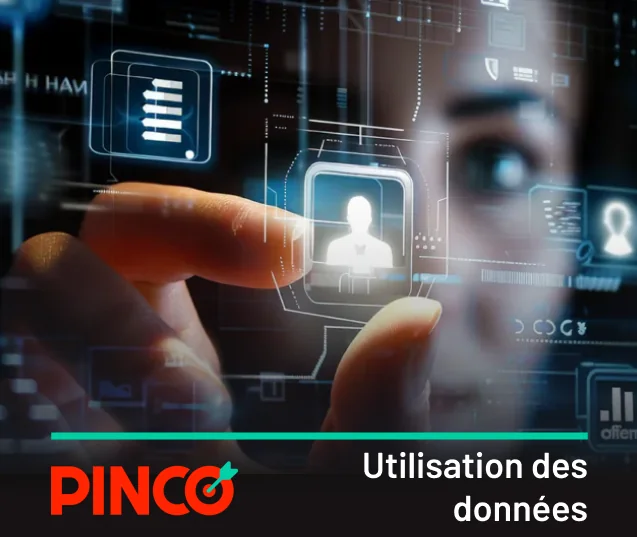 Utilisation des données personnelles par Pinco