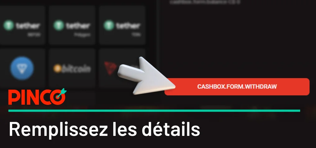 Confirmez votre action en d'argent Pinco